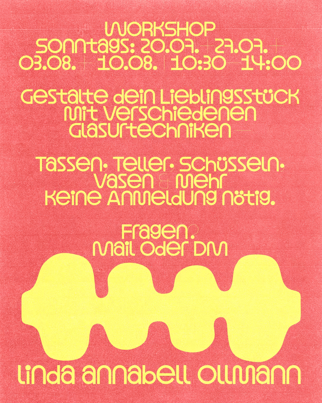 Linda Annabell Ollmann — ceramic poster work