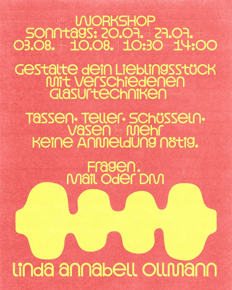 Linda Annabell Ollmann — ceramic poster work