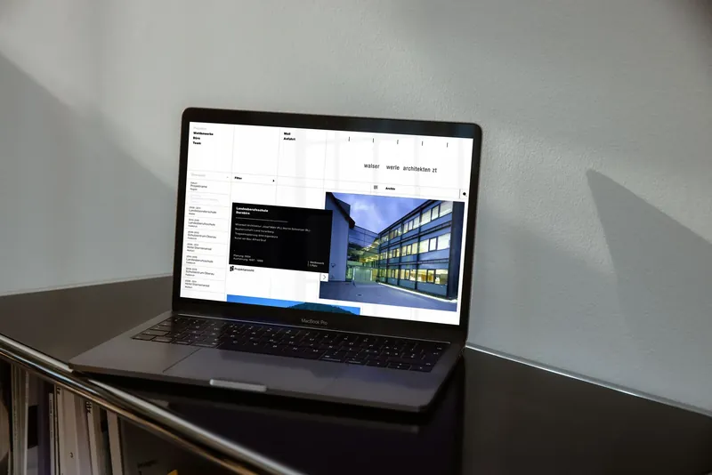 Walser Werle Architekten ZT, Redesign + Website