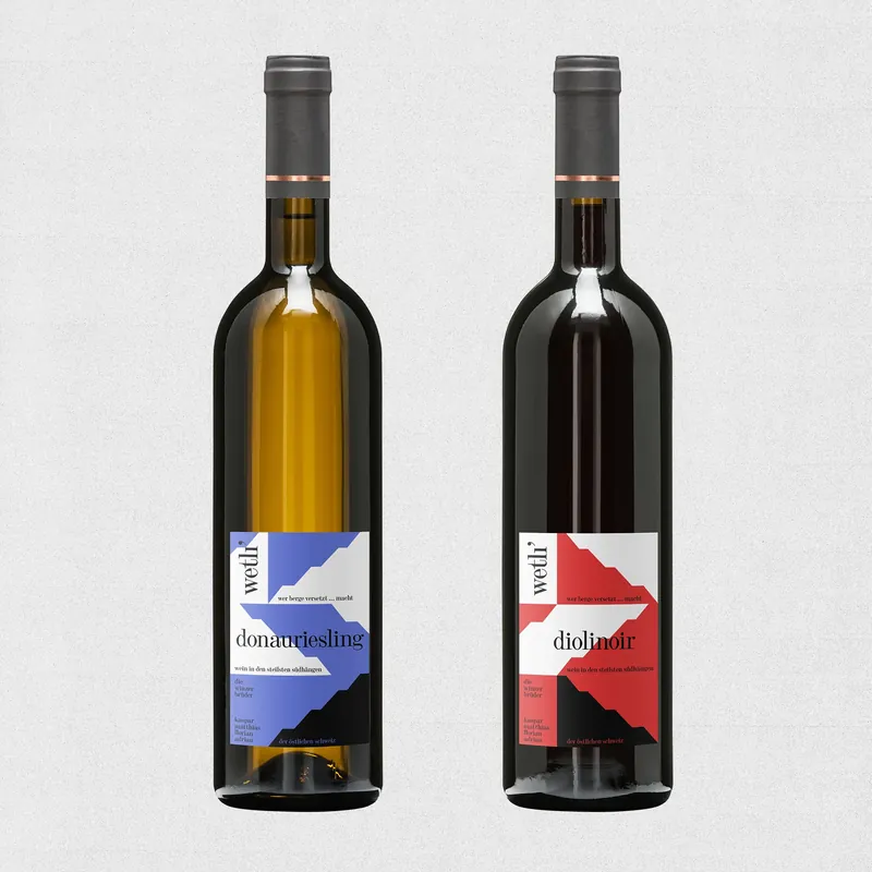 Wetli, Design/Packaging/Wine range